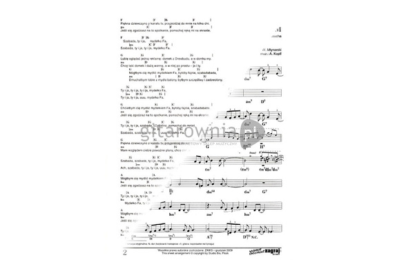 Śpiewnik na gitarę i keyboard - Zagraj to sam 1/2012