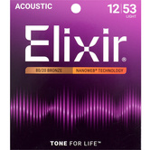 Elixir Nanoweb Bronze 11052 12-53