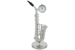 ZEBRA MUSIC miniatura Saksofon z zegarem
