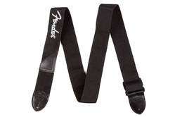 FENDER pasek gitarowy White Fender Logo
