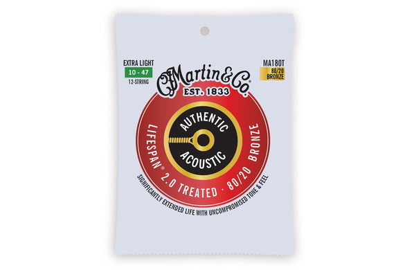 MARTIN MA180T struny do gitary 12-strunowej AK 10-47