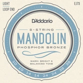 D'ADDARIO EJ73 struny do mandoliny 10-38