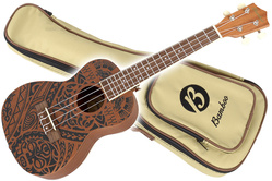 BAMBOO U23S-TRIBAL  ukulele koncertowe
