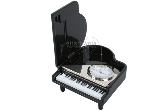 ZEBRA MUSIC miniatura Fortepian z zegarem