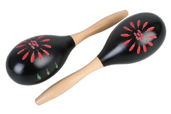 GPARTS marakasy drewniane M2 Black