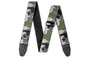 DUNLOP D6716 pas gitarowy Jaquard Ranger Green