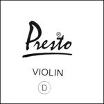 PRESTO | struna pojedyncza do skrzypiec | D
