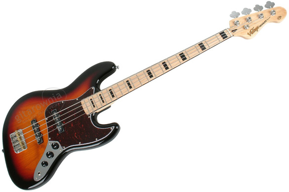 VINTAGE REISSUED VJ74 MSSB gitara basowa jazz bass