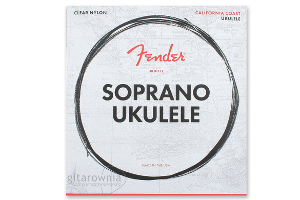 FENDER struny do ukulele sopranowego
