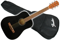 Fender FA-15 gitara akustyczna 3/4 BLK