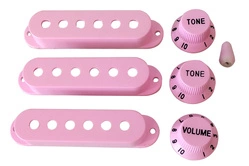 Zestaw osłon i gałek do gitary elektrycznej