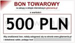 Bon Towarowy na zakupy w sklepie gitarownia.pl | wartość - 500 zł