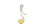 SIL0214 wisiorek srebrny Nuta S