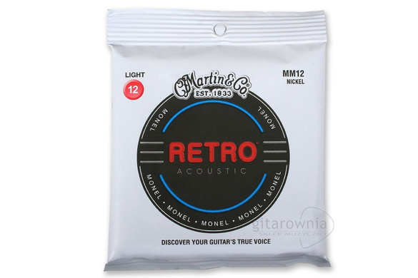 Martin Retro MM12 12-54 struny do gitary akustycznej