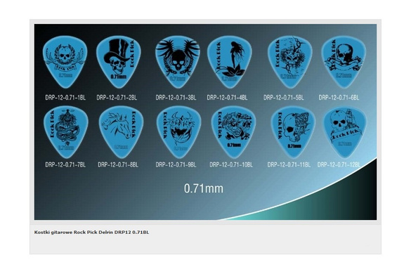 ROCK PICK DRP kostka .88 | 5 | WH