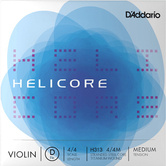 D'Addario Helicore H313 struna D do skrzypiec 4/4
