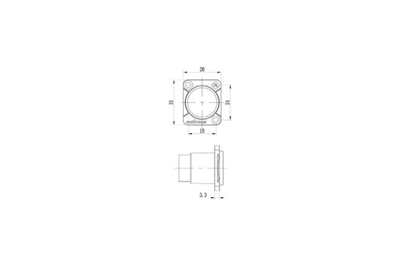 Roxtone RAUCD-B Gniazdo USB typu C