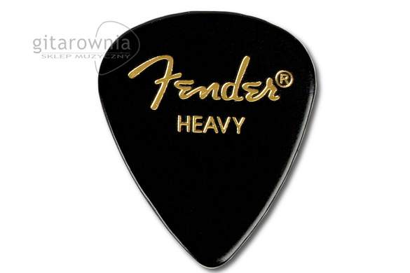 FENDER 351 Classic Black Heavy