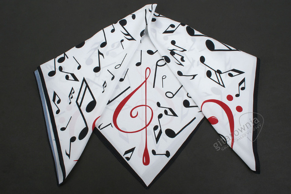 ZEBRA MUSIC A01 apaszka Nuty