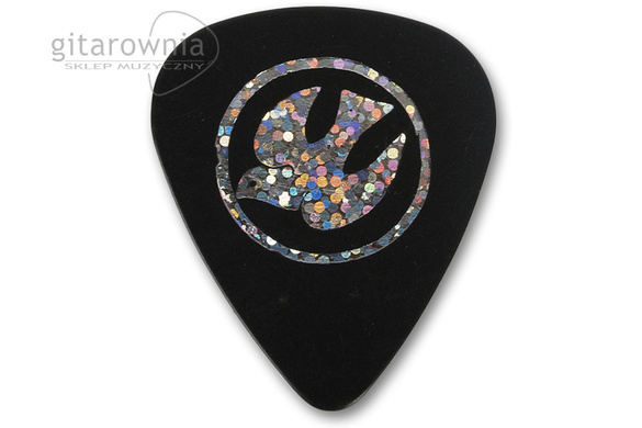 D'ANDREA kostka gitarowa Christian Symbols - gołąb (Black, Thin)