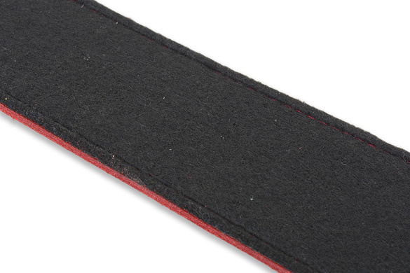 Akmuz PES300RED FILC pas gitarowy skórzany 