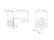 NEUTRIK Rean NYS229-L gniazdo Jack 6.3 TS