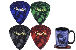 Fender 9106109000 skórzane podkładki pod kubek