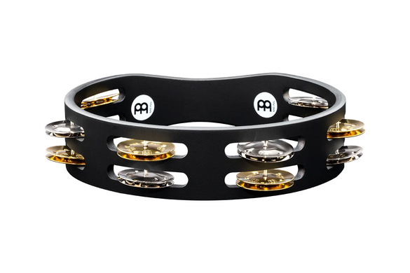 CTA2MBK | tamburyn | 24 dzwonki brąz + stal | drewniany