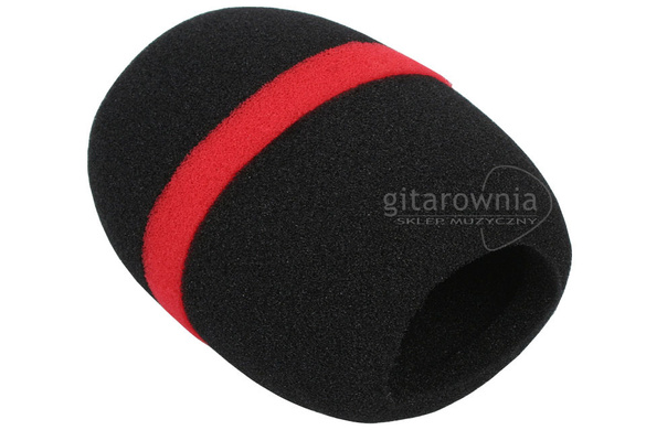 Gąbka owiewka na mikrofon dynamiczny