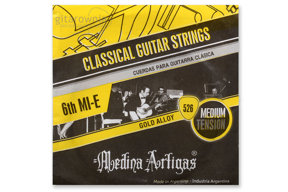 Medina Artigas 526 Struna E-6 do gitary klasycznej