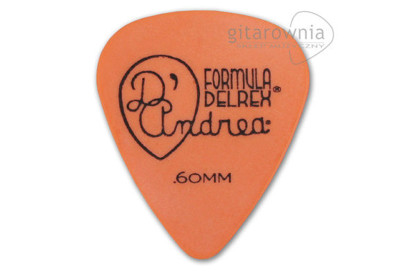 D'ANDREA kostka gitarowa Formula Delrex D351 | .60