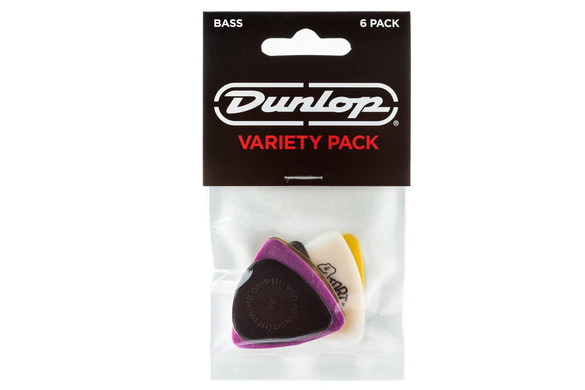 DUNLOP PVP117 zestaw kostek Variety Pick Pack BASS