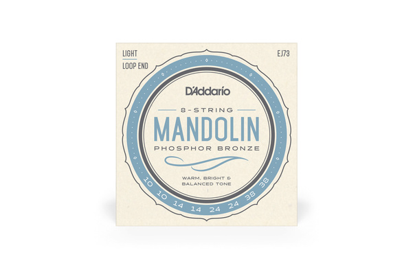 D'ADDARIO EJ73 struny do mandoliny 10-38