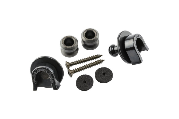 Fender 0990690006 Security Strap Lock 2sz.t  BLK