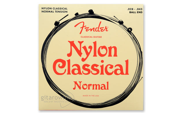 Fender 130 Ball End struny do gitary klasycznej
