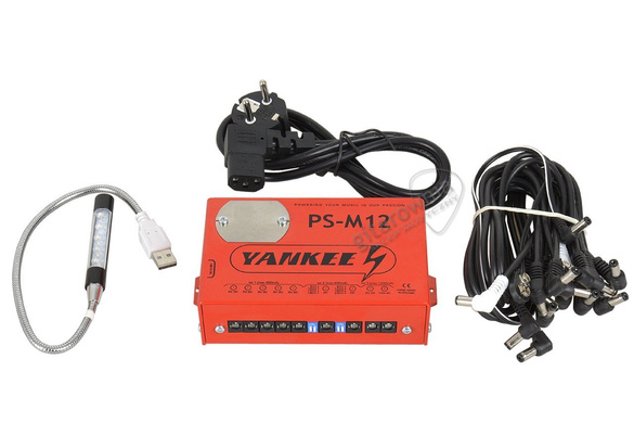 Yankee PS-M12 zasilacz do efektów gitarowych