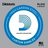 D'Addario PL012 struna pojedyncza metalowa  .012