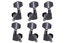 Jeremi DSFAEBK klucze olejowe do gitary czarne 3+3