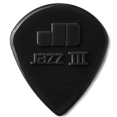 JIM DUNLOP kostka gitarowa Jazz III Black Stiffo Nylon