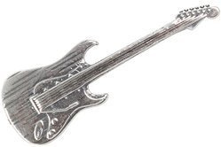 SIL0037 broszka GITARA STRAT