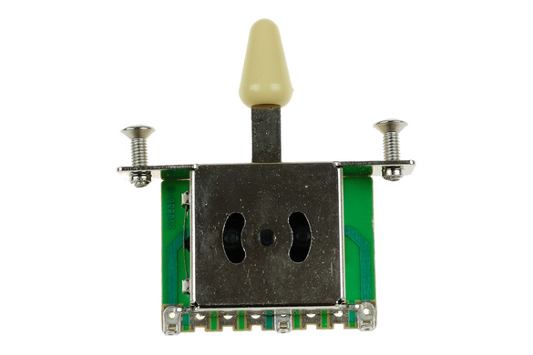 Przełącznik gitarowy 3-pozycyjny kremowa główka