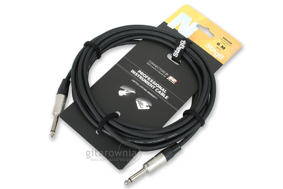 STAGG NGC6R kabel instrumentalny 6m