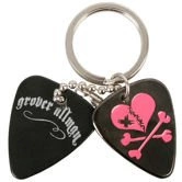 GROVER ALLMAN KR0019 brelok Pick Keyrings Broken Hart
