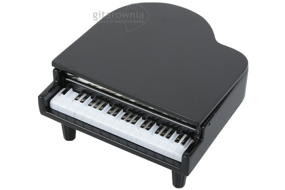 ZEBRA MUSIC miniatura Fortepian z zegarem