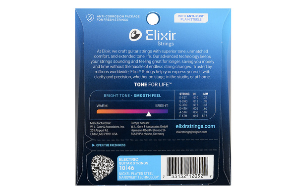 ELIXIR 12052 struny | 10-46 | Nanoweb