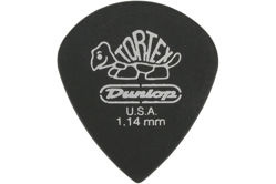 JIM DUNLOP Tortex® Pitch Black Jazz III kostka gitarowa 1.14