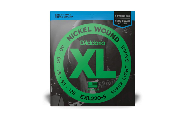 D"ADDARIO EXL220-5 struny 40-125
