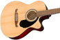 Fender FA-135CE  Concert gitara elektroakustyczna NAT