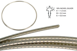 Boston FW-1530068 drut progowy 18% nickel-srebro 1,5 na 3,0mm