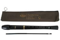 DABELL DSR-200G BK flet sopranowy prosty renesansowy